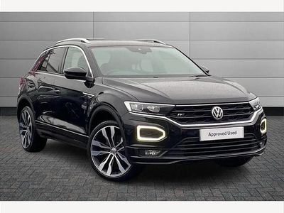 Black Used 2019 VW T-Roc R-line SUV | £15,095 (Fair price)