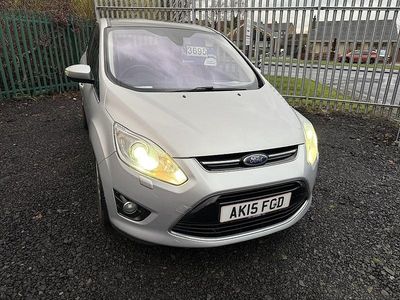 Silver Used 2015 Ford C-MAX Titanium X MPV | £3,695 (Fair price)