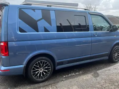 Usado VW Transporter Highline 2018 Azul Van