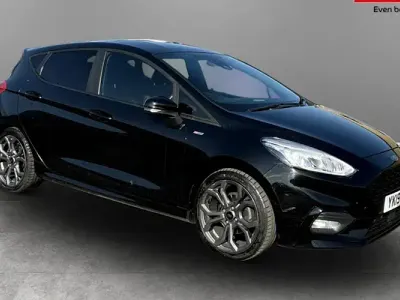 Used Ford Fiesta ST-Line X 125 HP (91 kW) 2019 Black Hatchback