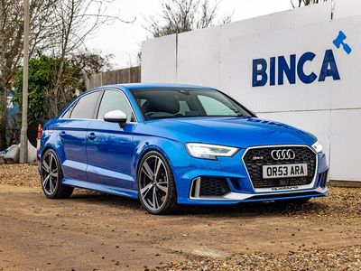 Blue Used 2017 Audi RS3 Advanced Sedan | £34,000 (A bit pricey)