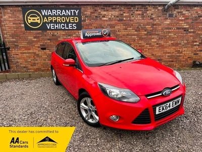 Used Ford Focus Zetec 2014 Red Hatchback