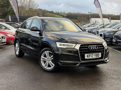 Used Audi Q3 S-Line 150 HP (110 kW) 2017 Black SUV