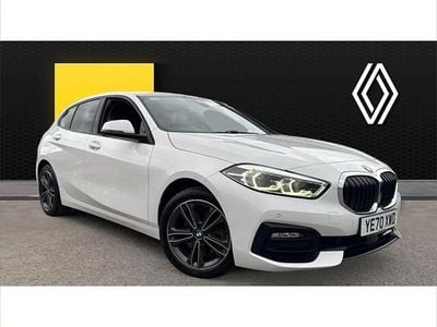 Used BMW 118 Sport Line 150 HP (110 kW) 2020 White Hatchback