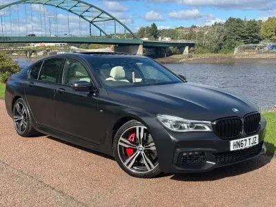 Used BMW 750 M Sport 450 HP (330 kW) 2017 Black Sedan