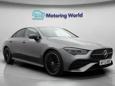 Used Mercedes CLA200 AMG line 177 HP (130 kW) 2023 Grey Coupe
