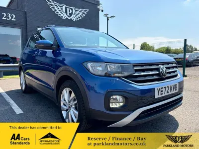 Used VW T-Cross SE 2022 Blue SUV