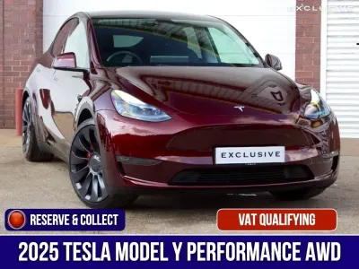 Used Tesla Model Y Performance 392 kW (534 HP) 2025 Red SUV