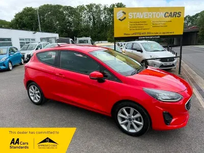 Used Ford Fiesta Trend 2022 Red Hatchback