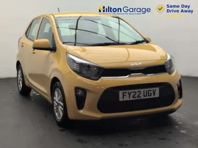 Used Kia Picanto 66 HP (48 kW) 2022 Yellow Hatchback