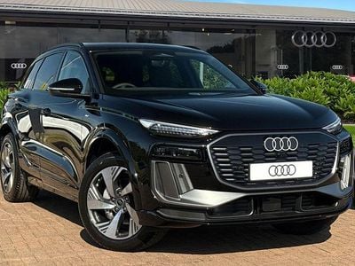 Black New 2025 Audi Q6 e-tron S-Line SUV | £65,980 (Fair price)