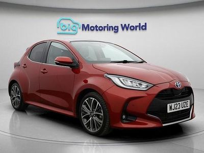 Used Toyota Yaris Hybrid 116 HP (85 kW) 2023 Red Hatchback