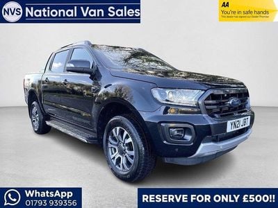 Used Ford Ranger Wildtrack 210 HP (154 kW) 2021 Black Pickup