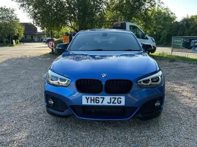 Used BMW 118 M Sport 2017 Blue Hatchback