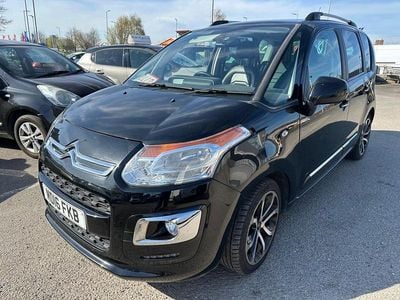 Used Citroën C3 Picasso Platinum 100 HP (73 kW) 2016 Black MPV