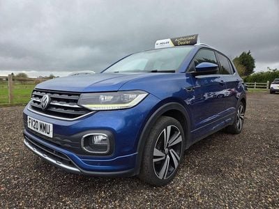 Used VW T-Cross R-line 2020 Blue SUV