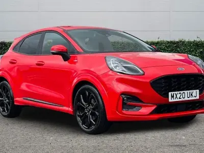 Used Ford Puma ST-Line X 125 HP (91 kW) 2020 Red SUV