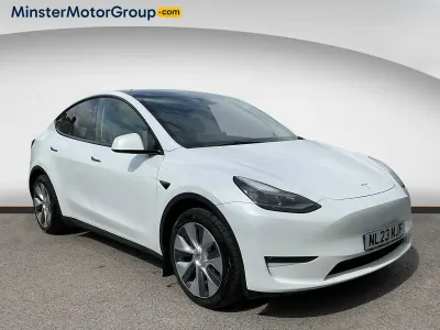 Used Tesla Model Y Long Range AWD 378 kW (514 HP) 2023 White SUV