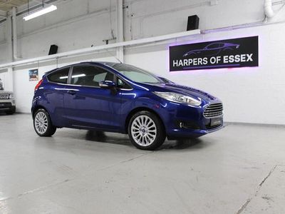 Blue Used 2014 Ford Fiesta Titanium Hatchback | £5,795 (Good price)