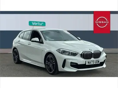 Used BMW 118 M Sport 136 HP (100 kW) 2023 White Hatchback