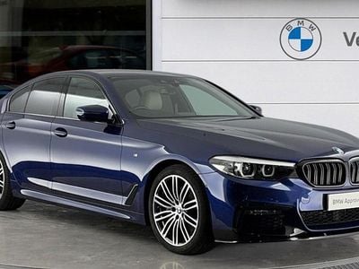 Used BMW 530 M Sport 265 HP (194 kW) 2020 Blue Sedan