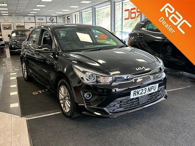 Used Kia Rio 83 HP (61 kW) 2023 Black Hatchback