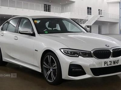 White Used 2021 BMW 330e M Sport Sedan | £22,695 (Fair price)