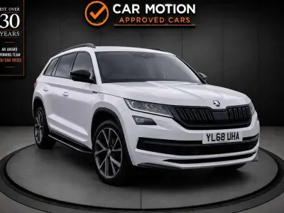 Used Skoda Kodiaq SportLine 150 HP (110 kW) 2018 Grey SUV