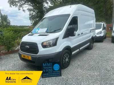 Used Ford Transit 130 HP (95 kW) 2018 White Van