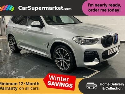 Silver Used 2019 BMW X3 M Sport SUV | £21,697 (Fair price)