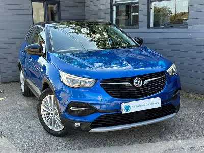Used Vauxhall Grandland X Sport 130 HP (95 kW) 2019 Blue SUV