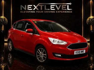 Used Ford C-MAX Zetec 2018 Red MPV