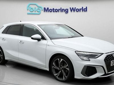 Used Audi A3 Sportback S-Line 110 HP (80 kW) 2023 White Hatchback