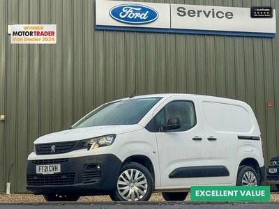 White Used 2021 Peugeot Partner MPV | £9,993 (Fair price)