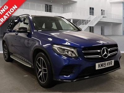 Blue Used 2019 Mercedes GLC250 AMG SUV | £20,500 (Fair price)