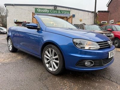 Blue Used 2012 VW Eos SE Cabriolet | £4,995 (Good price)