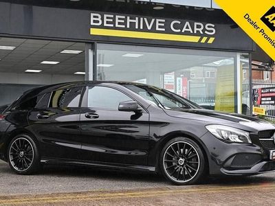 Usado Mercedes CLA220 Shooting Brake AMG line 2019 Preto Carrinha
