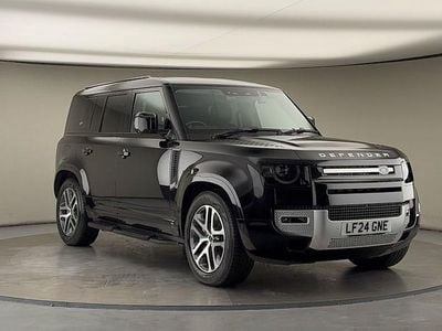 Santorini black Used 2023 Land Rover Defender SUV | £66,250 (Expensive)