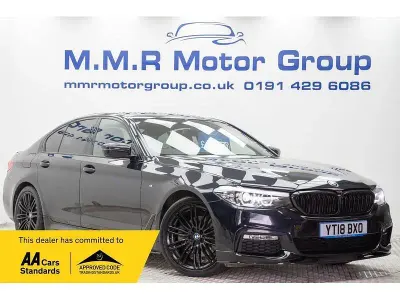Used BMW 520 M Sport 2018 Black Sedan
