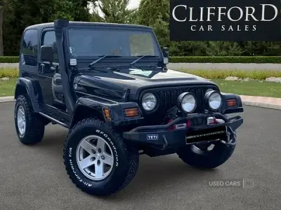 Used Jeep Wrangler Sahara 2000 Black SUV
