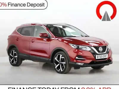 Used Nissan Qashqai S 140 HP (102 kW) 2019 Red SUV