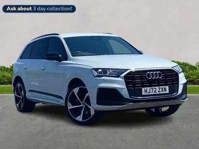 Used Audi Q7 Black Edition 340 HP (250 kW) 2022 White SUV