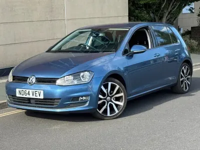 Used VW Golf VII GT 150 HP (110 kW) 2014 Blue Hatchback