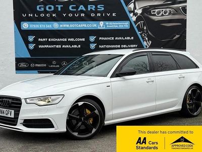 White Used 2014 Audi A6 Black Edition Estate | £8,995 (A bit pricey)
