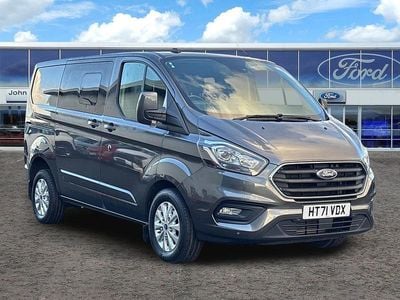 Grey Used 2022 Ford Transit Custom Limited Van | £23,995 (Expensive)