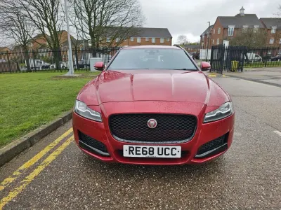 Second-hand Jaguar XF R-Sport 247 CP (181 kW) 2018 Roșu Break