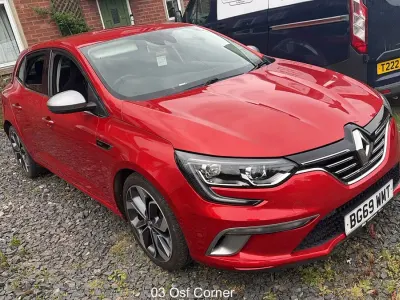 Used Renault Mégane GT Line GT-Line 140 HP (102 kW) 2019 Red Hatchback