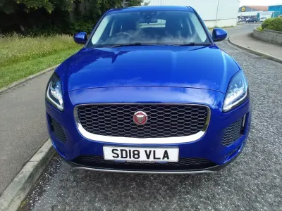 Used Jaguar E-Pace 150 HP (110 kW) 2018 Blue SUV