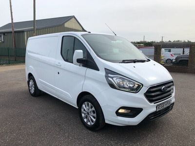 used Ford Transit Custom 2.0 EcoBlue 130ps Low Roof Limited Van NEW SHAPE SAT NAV EURO 6