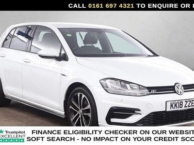 Used VW Golf VII R-line 150 HP (110 kW) 2018 White Hatchback